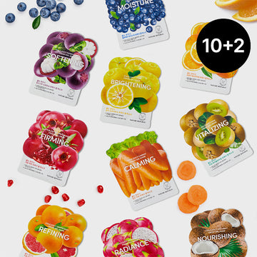 [Nature Republic] Cold Juicy Fresh Gel Maske Pack 12 Blätter