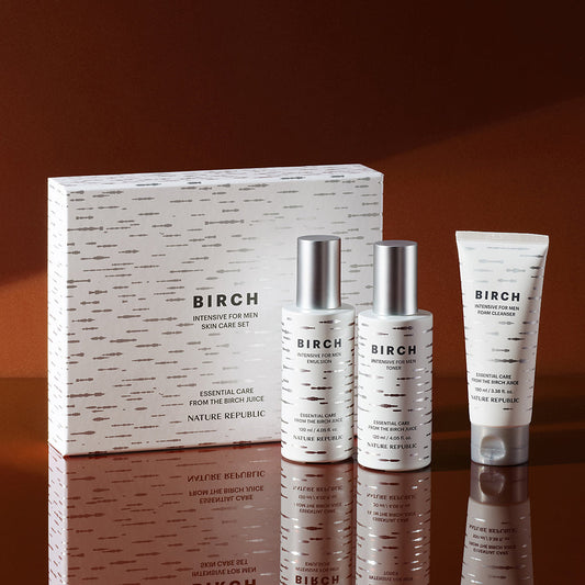 [Nature Republic] Birch Intensive for Men Skin Care Set (+ 12ml