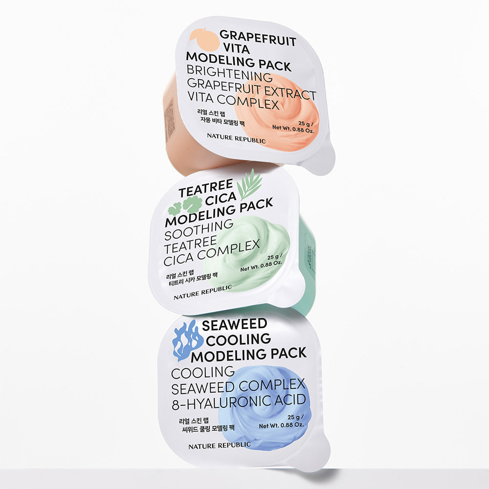 [Nature Republic] Real Skin Lab Modeling Pack (3 types)