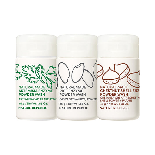 [Nature Republic] 3 types of Natural Made Enzyme Powder Wash