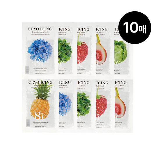 [Nature Republic] Cryo Icing Mask Pack 10 sheets