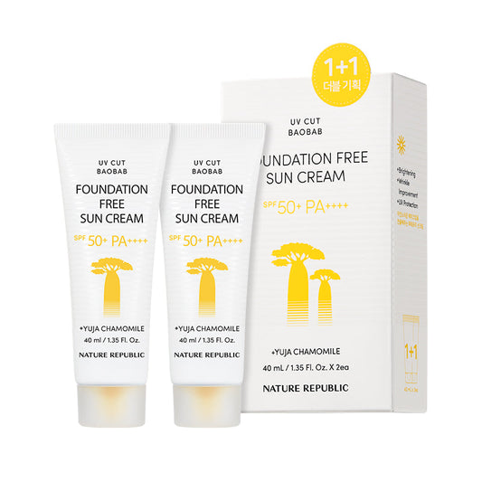 [Nature Republic] UV Cut Baobab Fadeffree Sun Cream SPF50+ PA++++