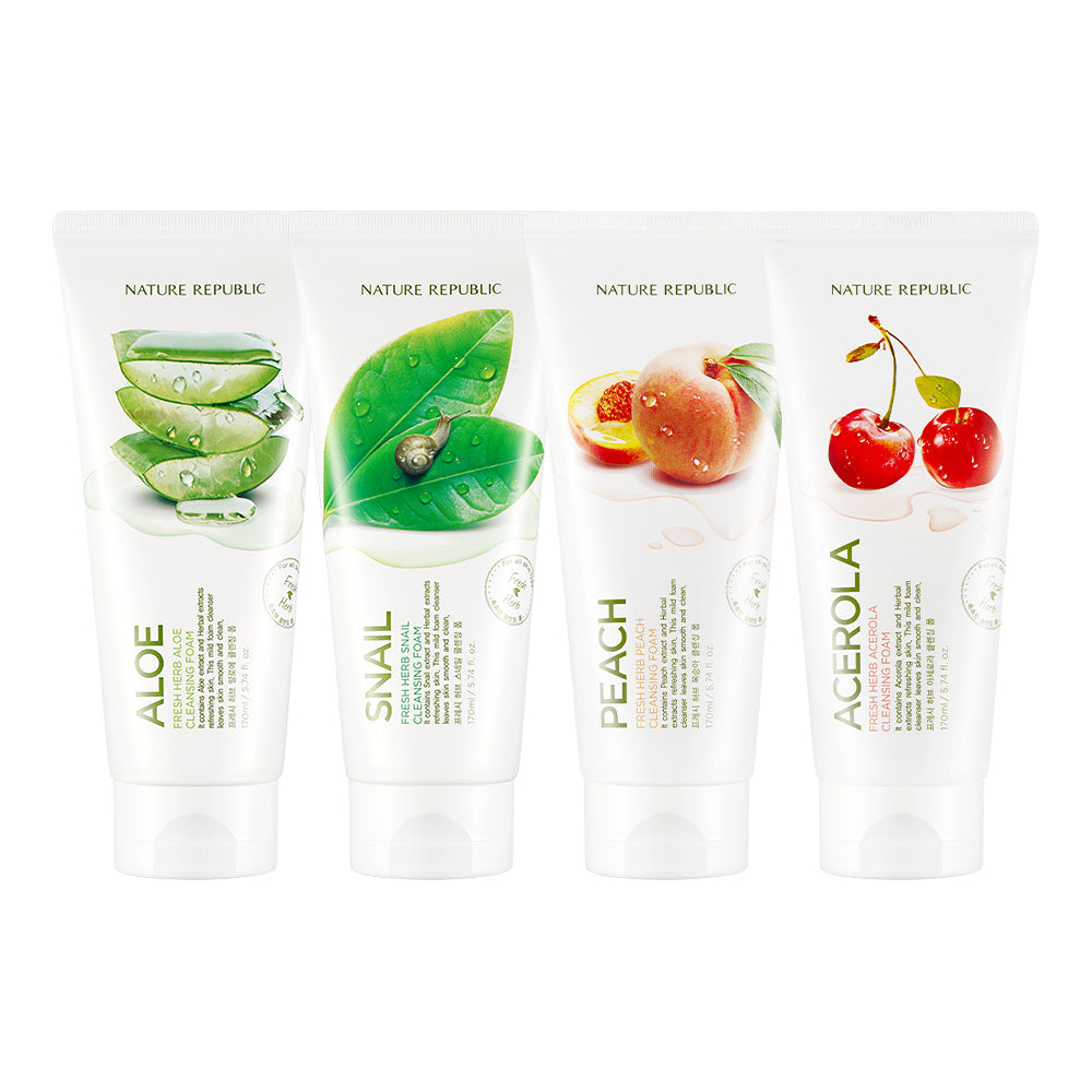 [Nature Republic] Fresh Herb Foam Cleansing