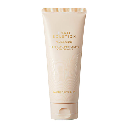 [Nature Republic] Snail Solution Foam Cleansing