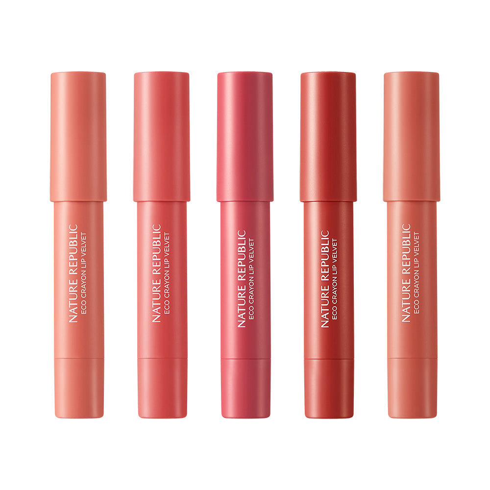 [Nature Republic] By Flower Eco Crayon Lip Velvet