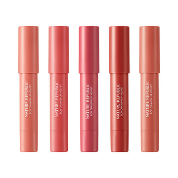 [Nature Republic] By Flower Eco Crayon Lip Velvet