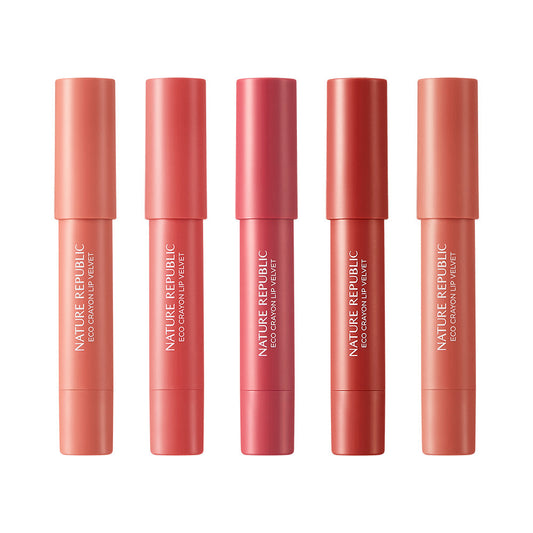 [Nature Republic] By Flower Eco Crayon Lip Velvet