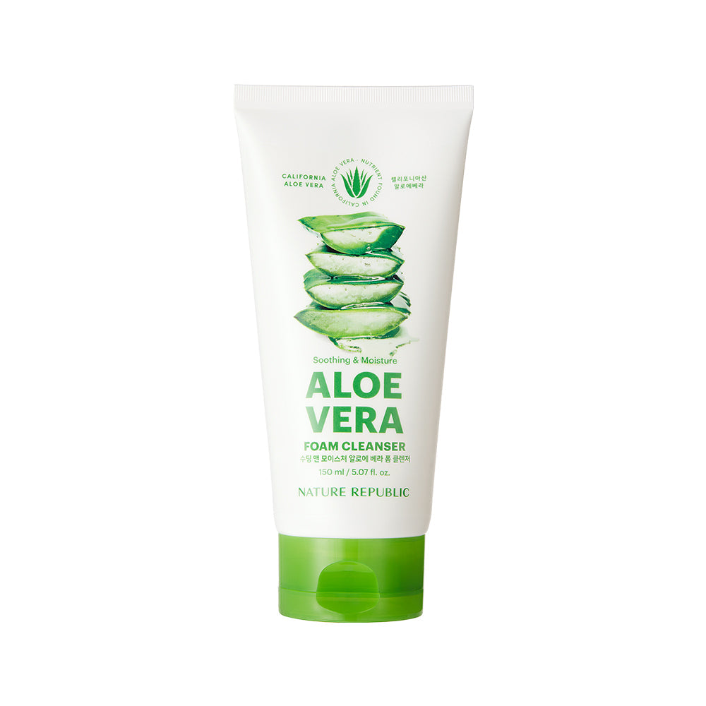 [Nature Republic] Soothing & Moisture Aloe Vera Foam Cleansing