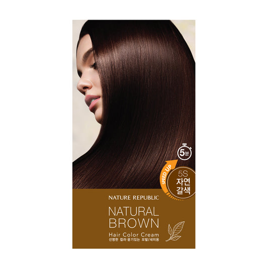 [Nature Republic] Hair & Nature Hair Color Cream 5 Minutes Speedy 5S