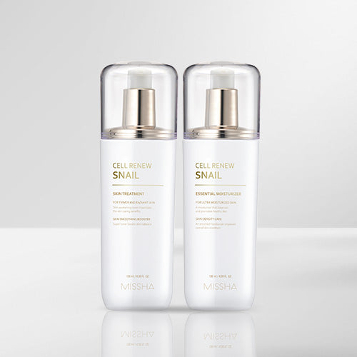 [Missha] ★Sumpe Set★ Cellinyu Snail Skin & Essential Set