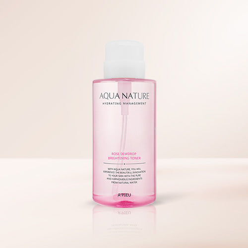 [A'PIEU] Aqua Nature Rose Dewdrop Brightening Toner 500ml