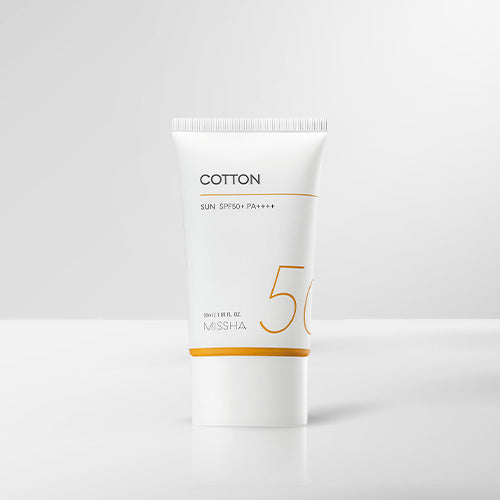 [Missha] All Around Safe Block Cotton Sun Cream SPF50+/PA++++ 50ml