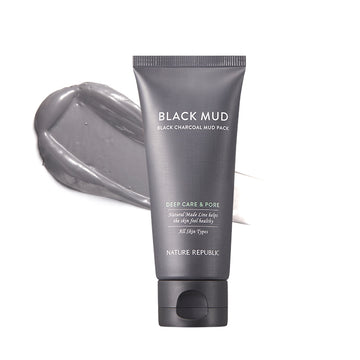 [Nature Republic] Naturreine Schwarze Holzkohle Tiefenreinigungsschlammmaske