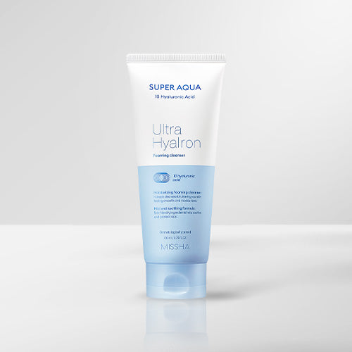 [Missha] Super Aqua Ultra Hyalon Foaming Cleanser 200ml