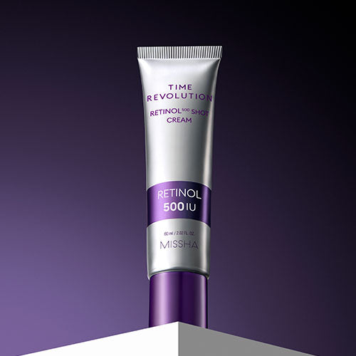 [Missha] ★7-day special price★ Time Revolution Retinol 500 Shot Cream 60ml