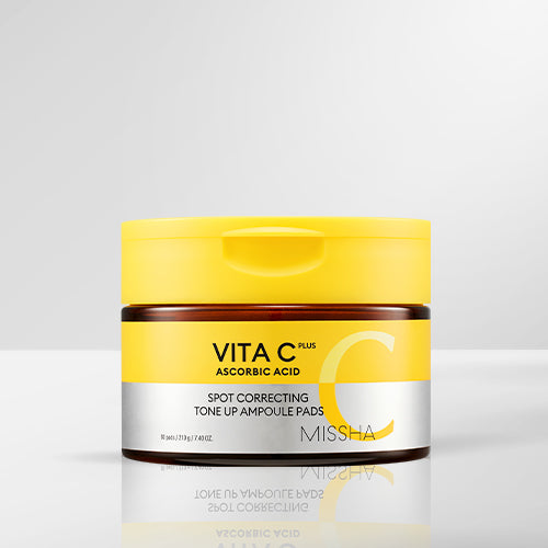 [Missha] Vita C Plus Blemish C Tone Up Ampoule Pad 210g / 80 sheets