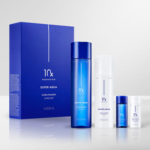 [Missha] Super Aqua Ultra Hyalon 2-piece special set