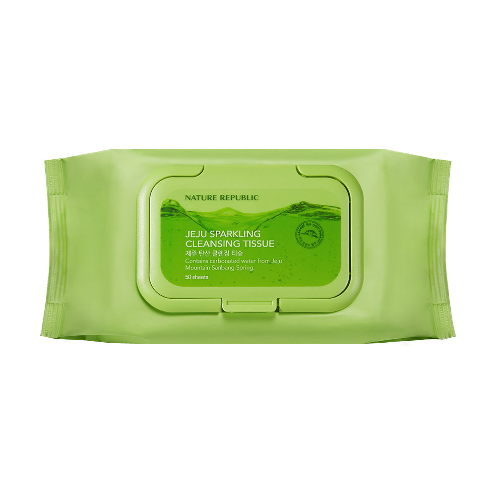 [Nature Republic] Mouchoirs nettoyants gazeux Jeju 50 feuilles
