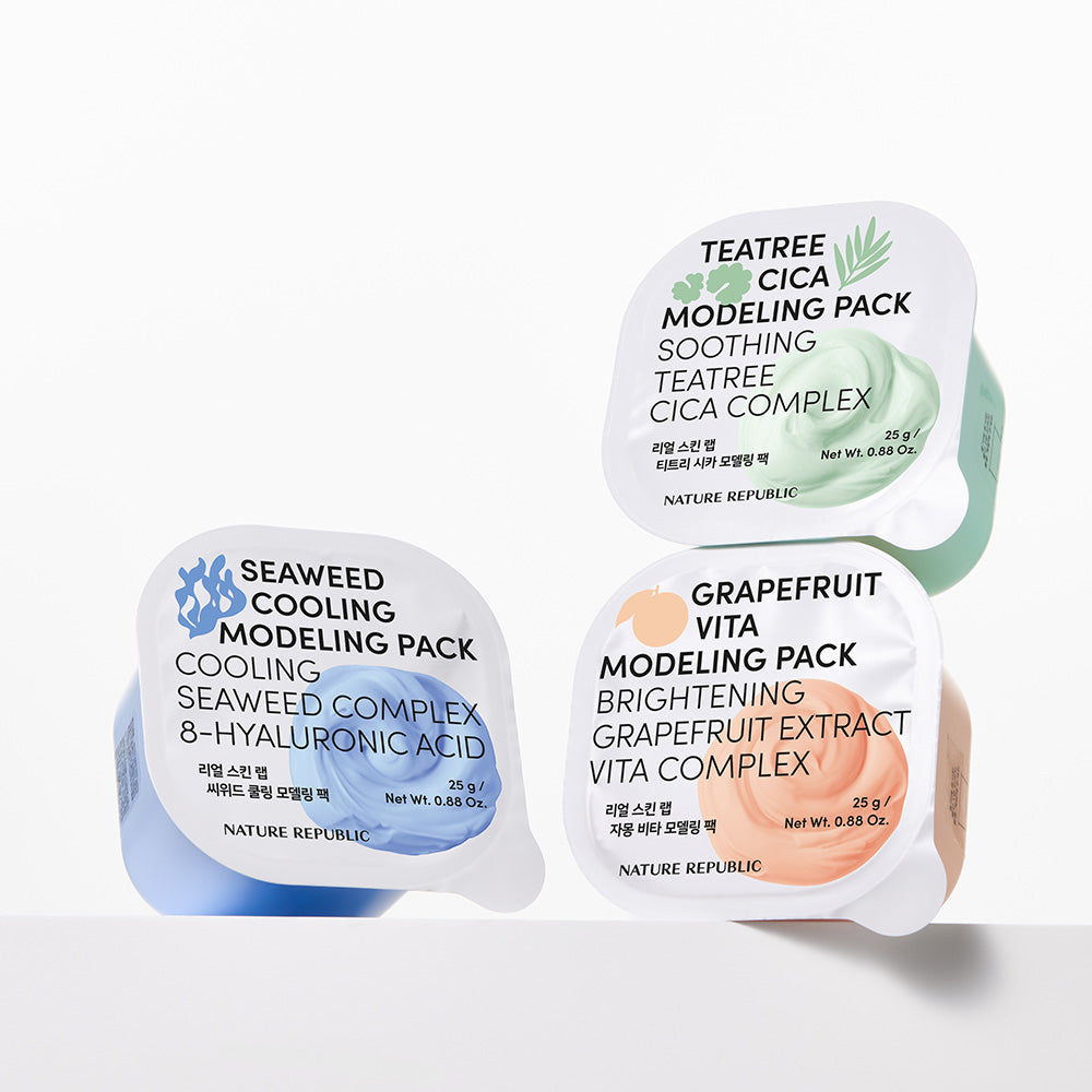 [Nature Republic] Real Skin Lab Modeling Pack (3 types)