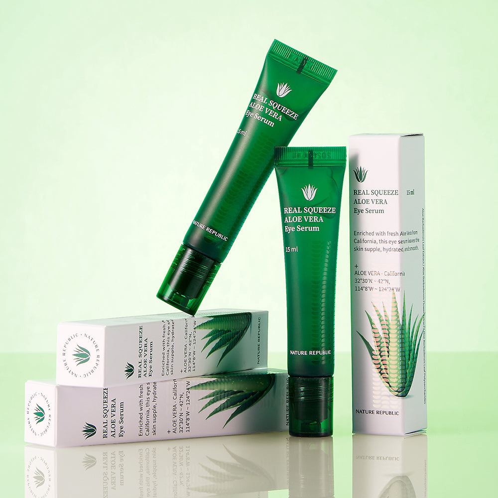 [Nature Republic] Real Squeeze Aloe Vera Eye Serum