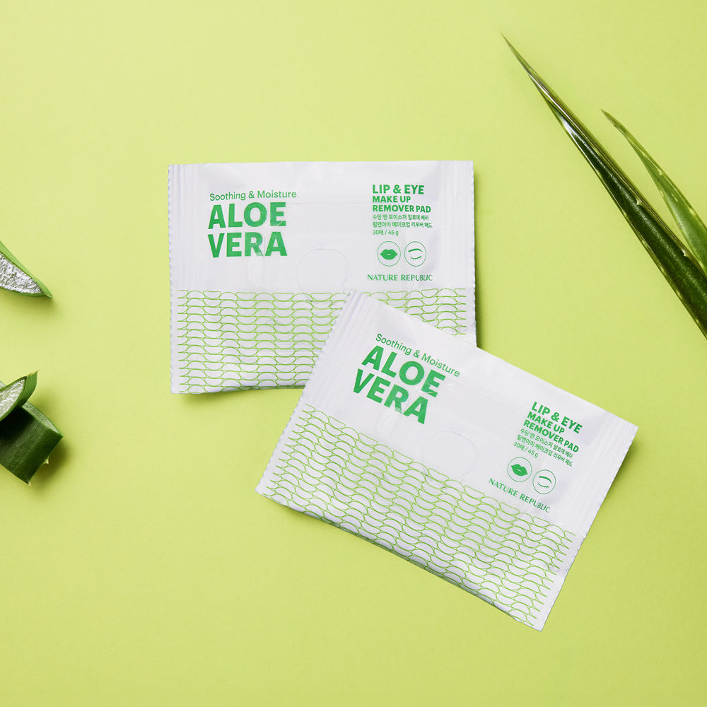 [Nature Republic] Soothing & Moisture Aloe Vera Lip & Eye Makeup