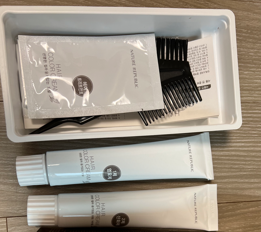 [Nature Republic] Hair & Nature Hair Color Cream 2N Dark Brown