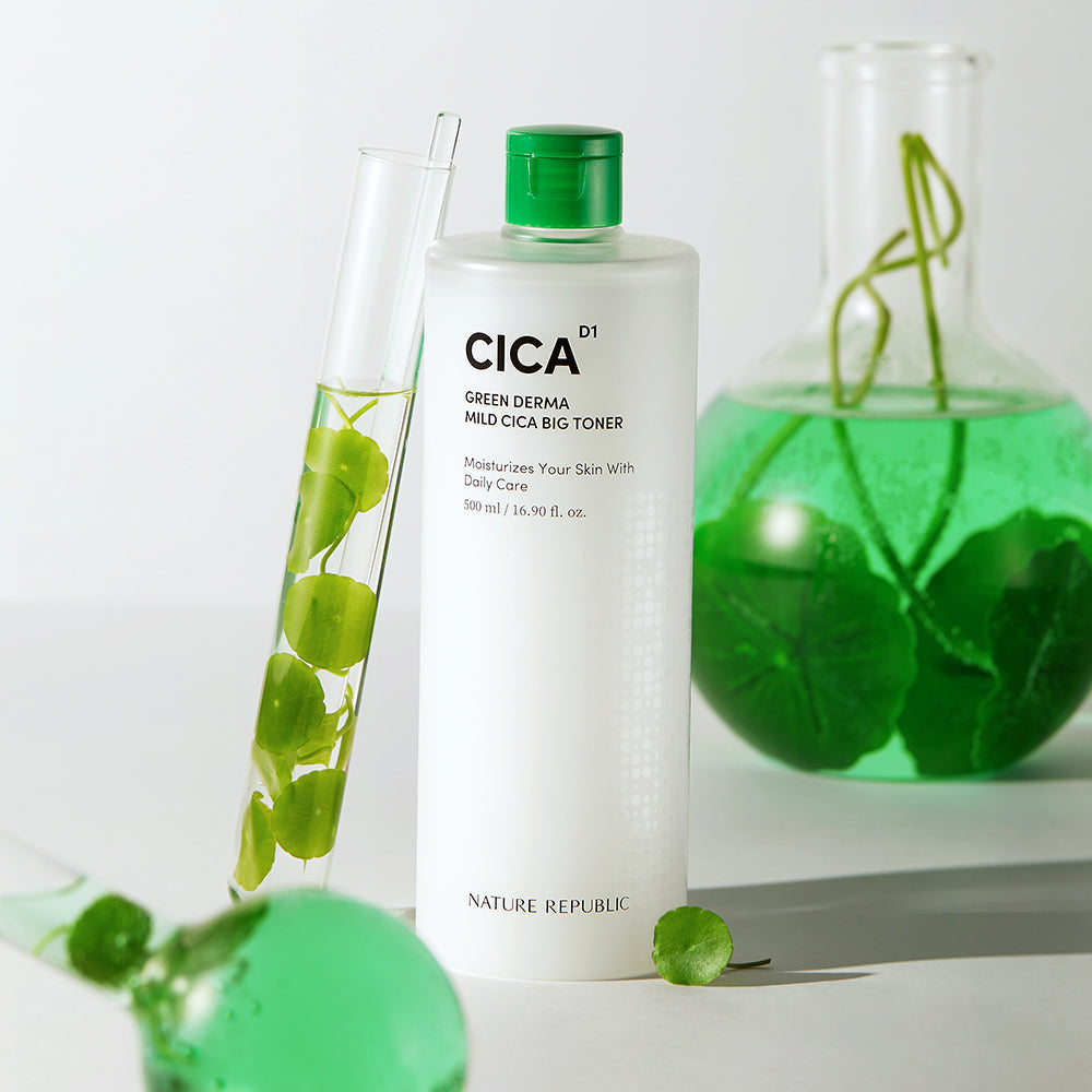 [Nature Republic] Green Derma Mild Cica Big Toner (Skin soothing)