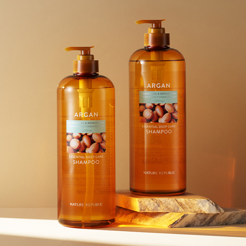 [Nature Republic] Argan Essential Deep Care Shampoo (Large Capacity)