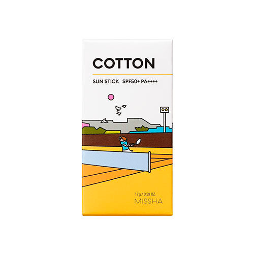 [Missha] All Around Safe Block Cotton Sun Stick 17g (waterproof)