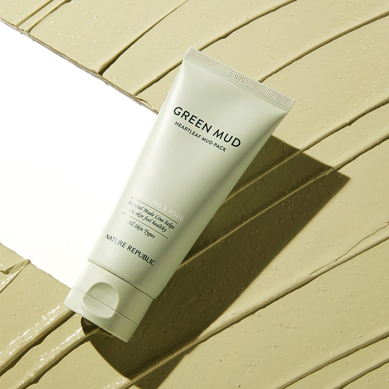 [Nature Republic] Natural Made Green Heartleaf Balancing Mud Pack