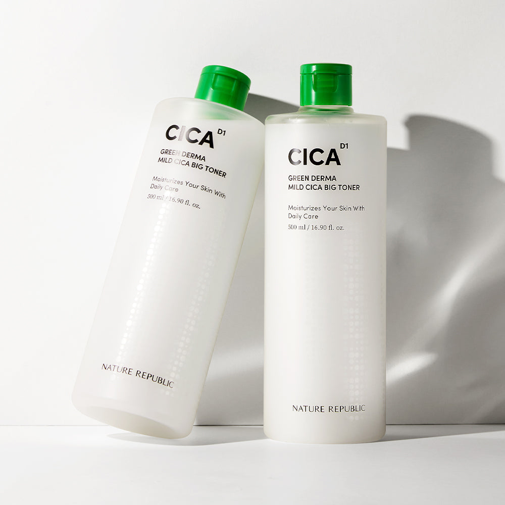 [Nature Republic] Green Derma Mild Cica Big Toner (Skin soothing)