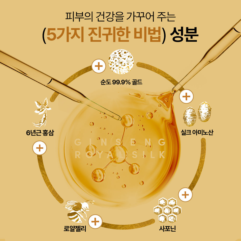 [Nature Republic] Ginseng Royal Silk Foam Cleanser