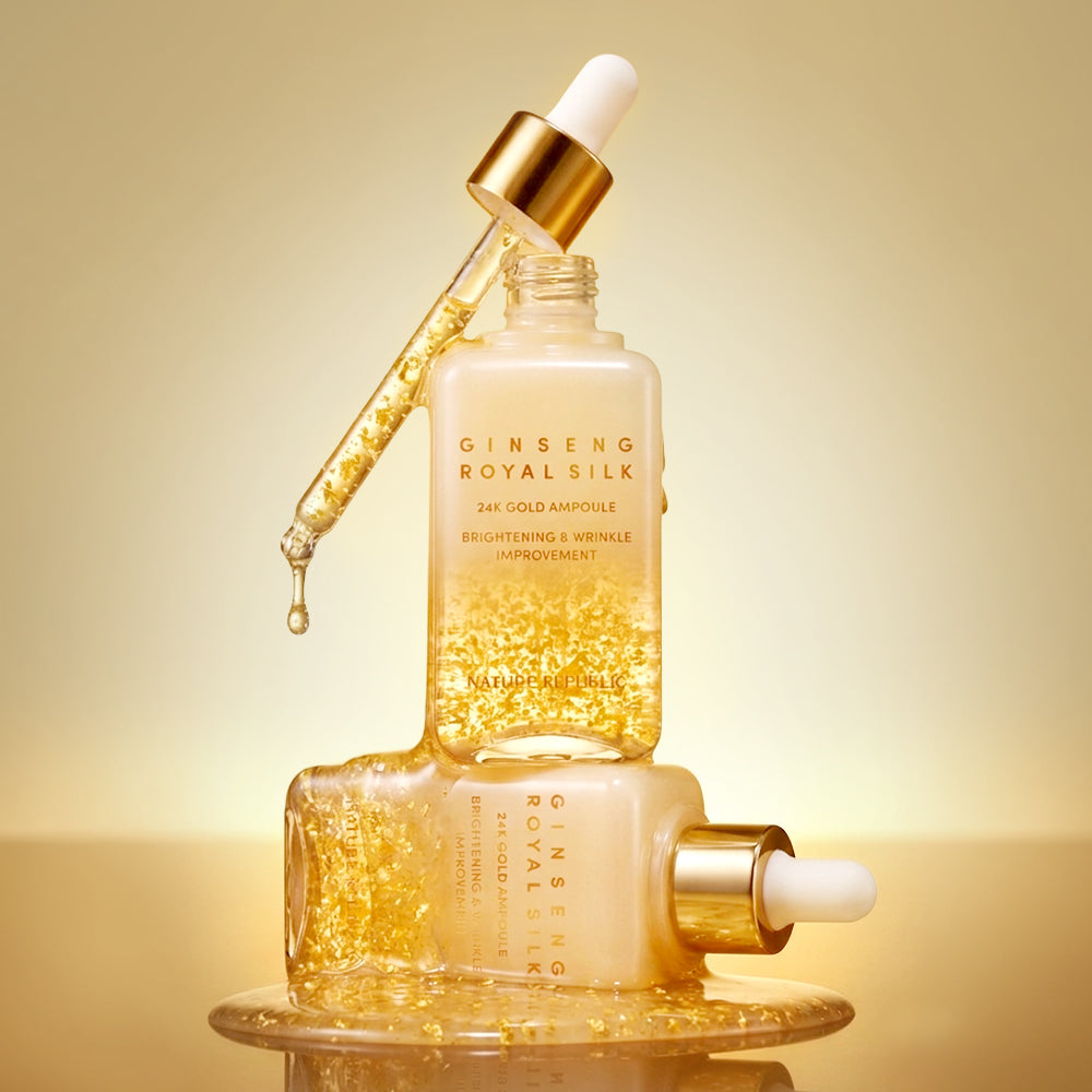 [Nature Republic] Ginseng Royal Silk 24K Gold Ampoule