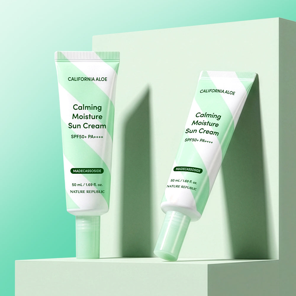 [Nature Republic] Crème solaire hydratante apaisante à l'aloe de Californie