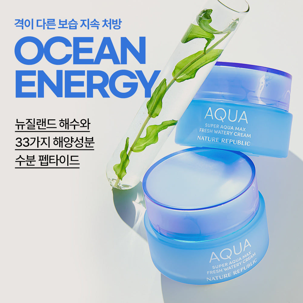 [Nature Republic] Super Aqua Max Fresh Moisture Cream (for oily skin)