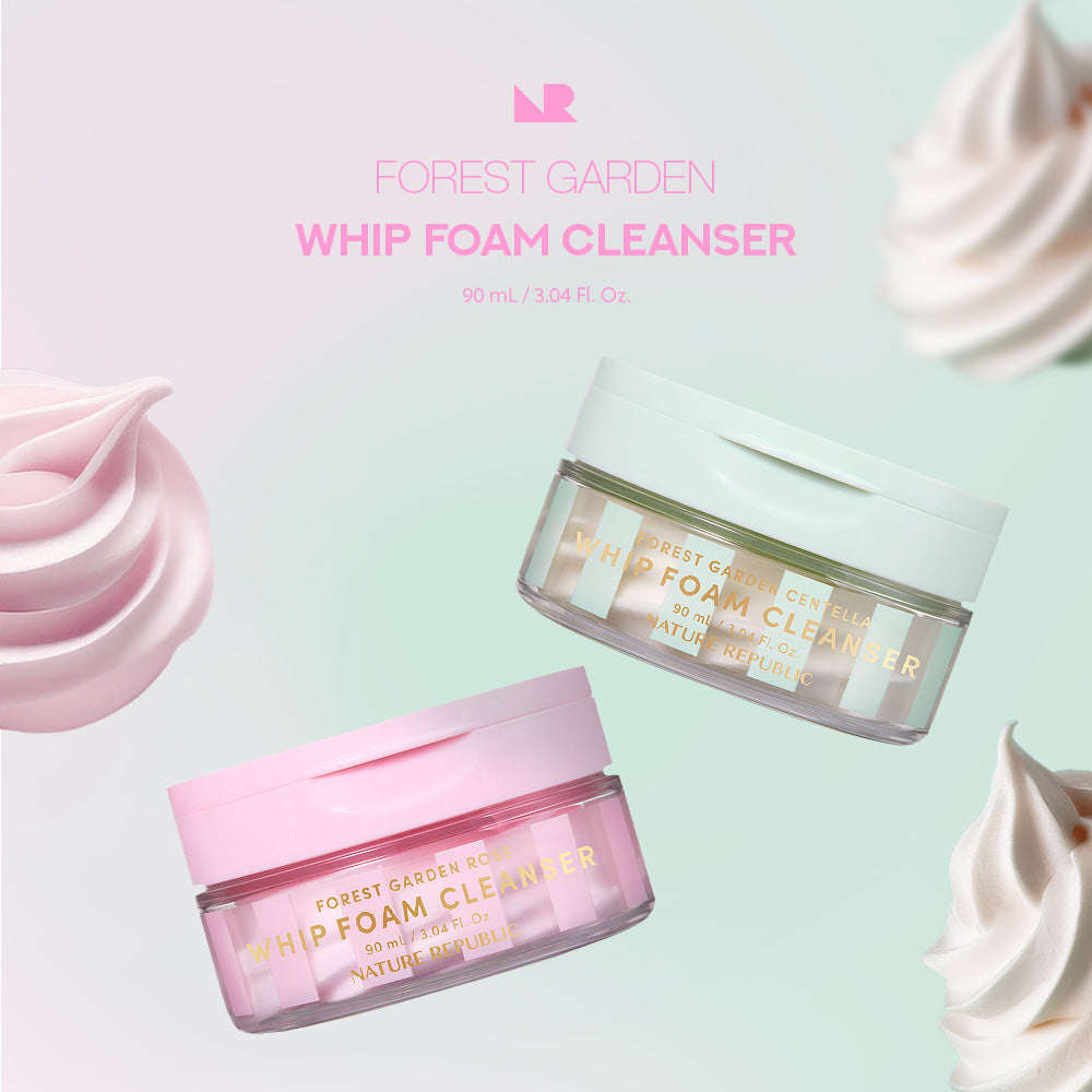 [Nature Republic] Forest Garden Whip Foam Cleanser