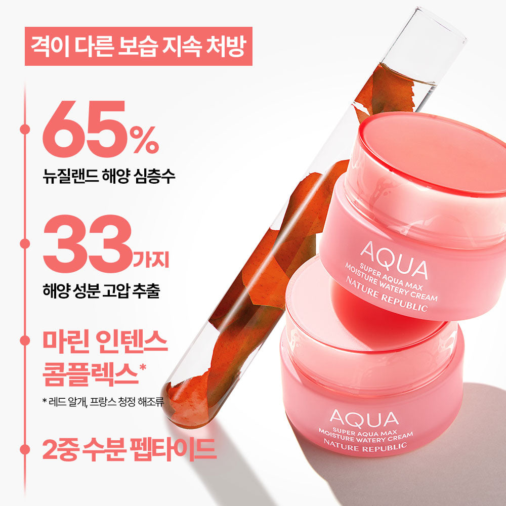 [Nature Republic] Super Aqua Max Moisture Cream (for dry skin)