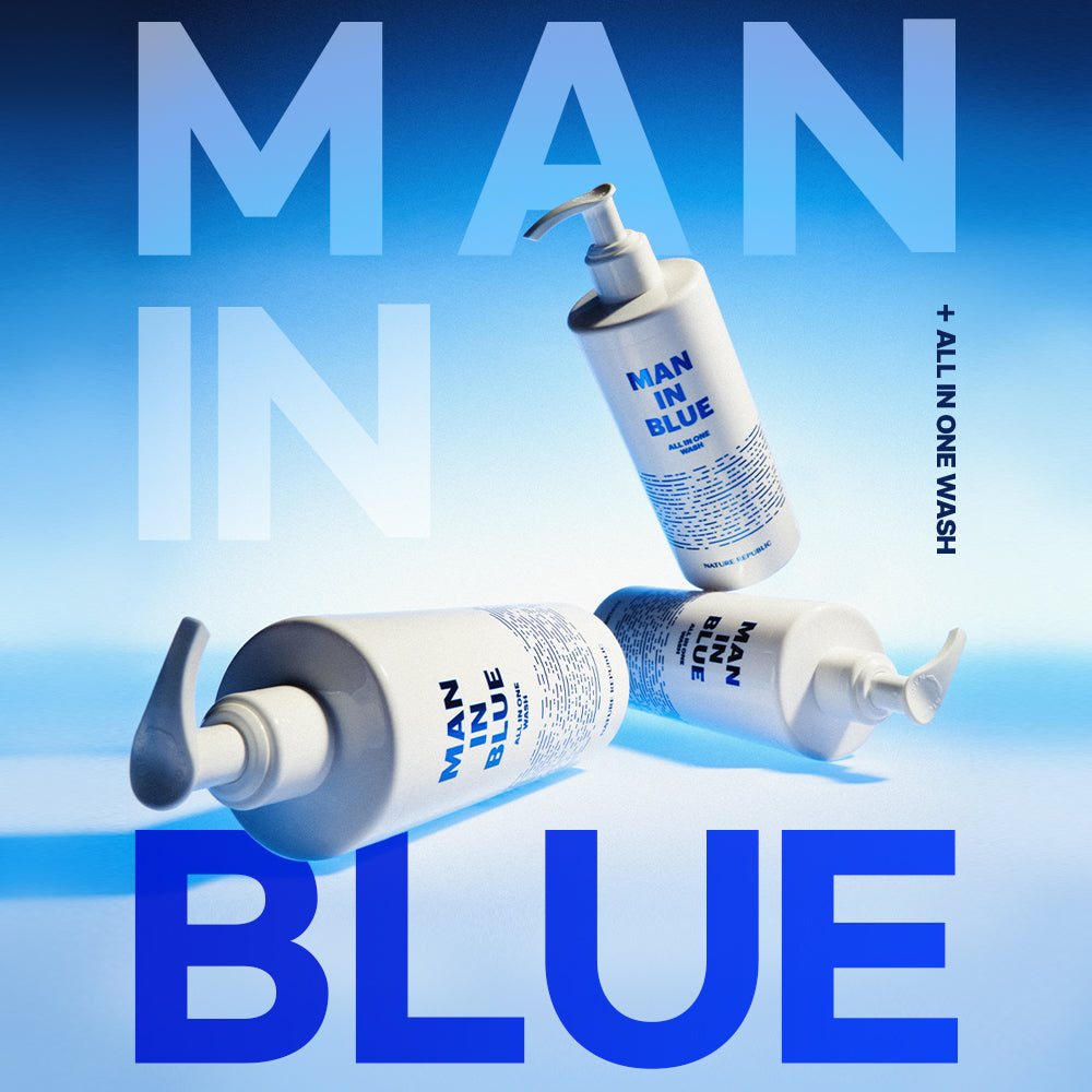 [Nature Republic] Men in Blue All-in-One Wash