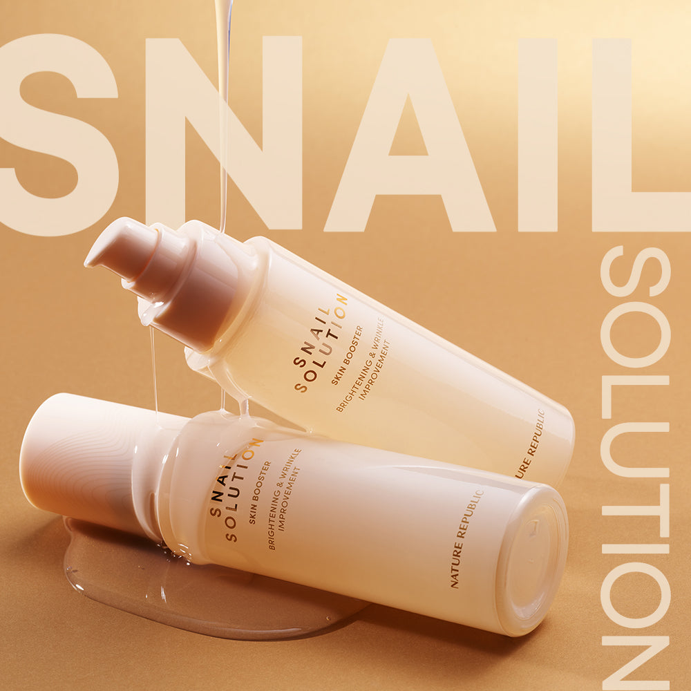[Nature Republic] Snail Solution Foam Cleansing