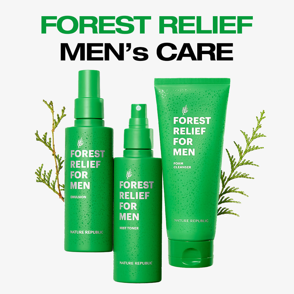 [Nature Republic] Forest Relief for Men Skincare Set