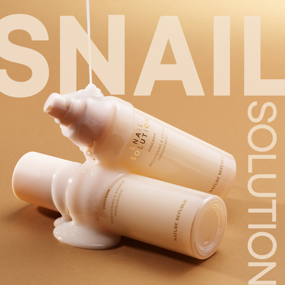 [Nature Republic] Snail Solution Foam Cleansing