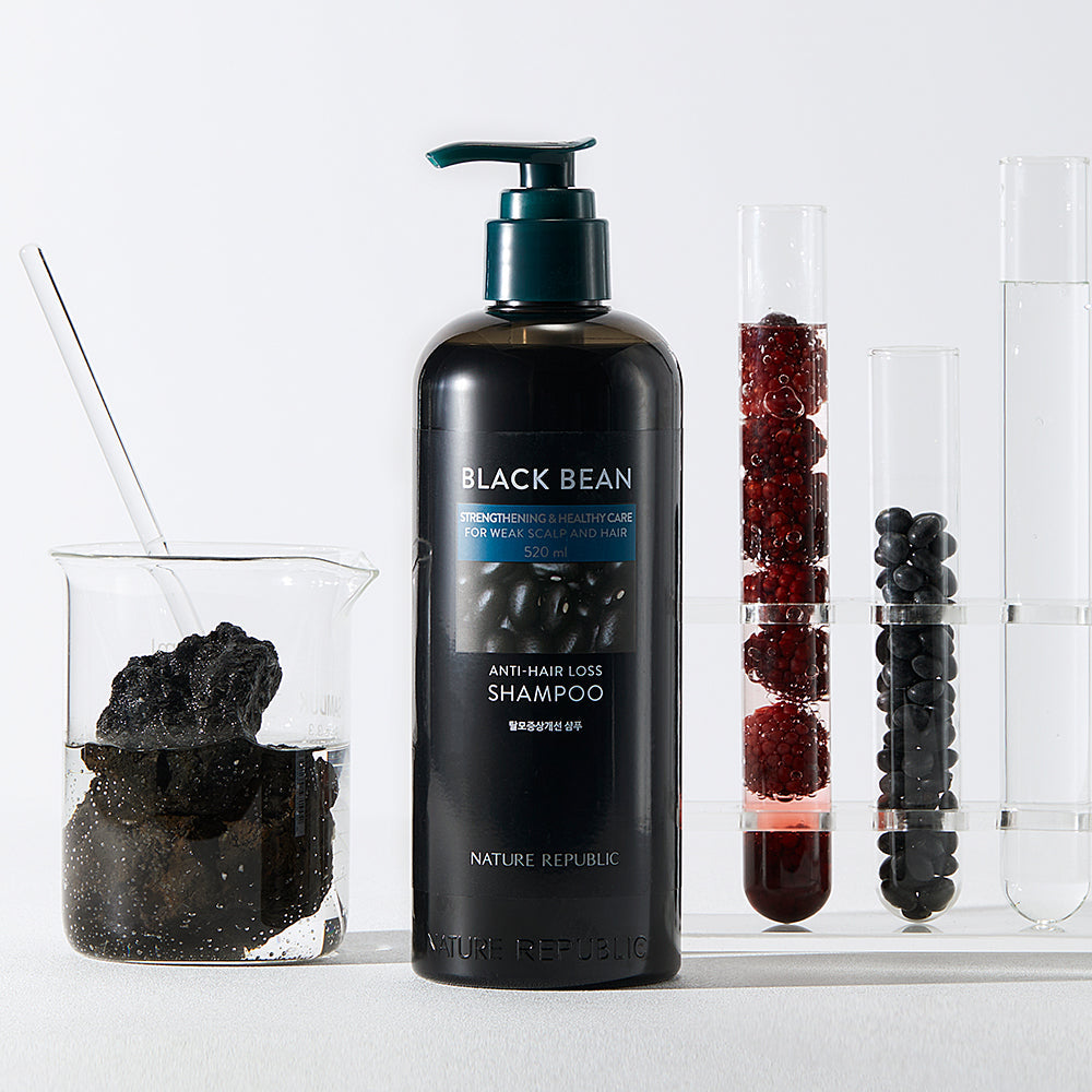[Nature Republic] Black Bean Hair Loss Symptom Improvement Shampoo
